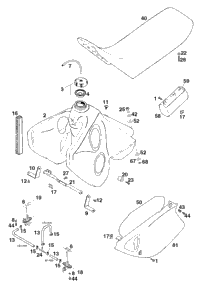 Tank, Seat, Cover