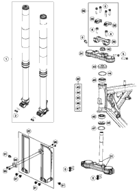 Front Fork, Triple Clamp