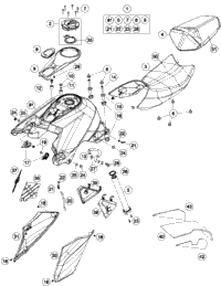 Tank, Seat, Cover