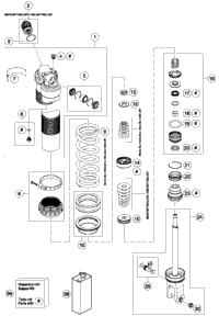 Shock Absorber Disassembled