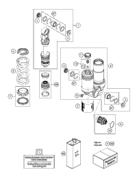 Shock Absorber Disassembled