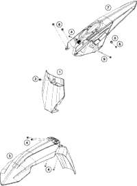 Mask, Fenders