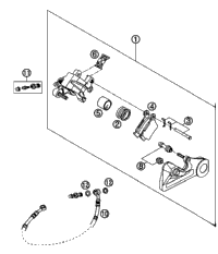 Brake Caliper Rear