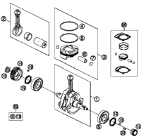 Crankshaft, Piston