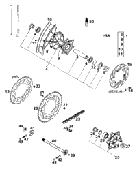 Rear Wheel Lc4-E