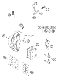 Brake Caliper Front