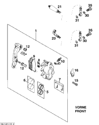 Brake Caliper Front