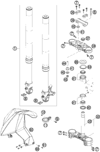 Front Fork, Triple Clamp