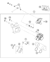 Brake Caliper Rear