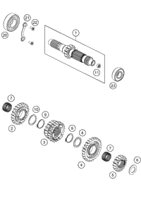 Transmission I - Main Shaft
