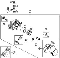 Brake Caliper Rear