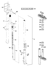Front Fork Paioli