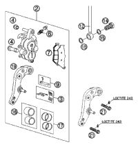 Brake Caliper Front