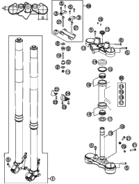 Front Fork, Triple Clamp
