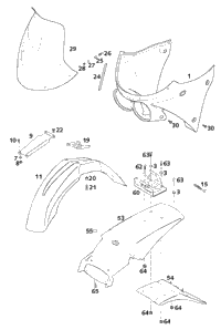 Mask, Fenders