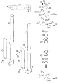 Front Fork Marzocchi Usd 35