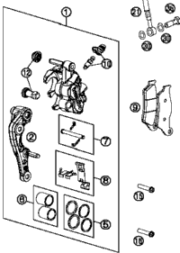 Brake Caliper Front