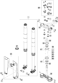 Front Fork, Triple Clamp