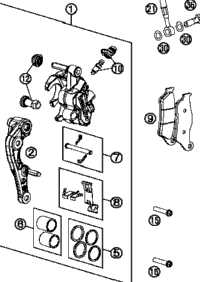 Brake Caliper Front