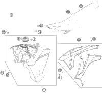 Tank, Seat, Cover