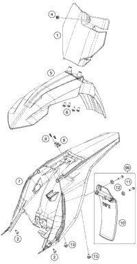 Mask, Fenders