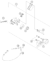 Rear Brake Caliper