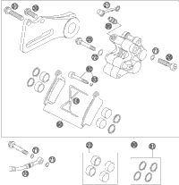 Brake Caliper Rear