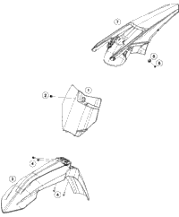 Mask, Fenders