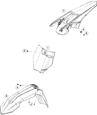 Mask, Fenders
