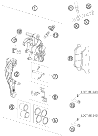 Brake Caliper Front