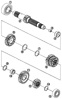 Transmission I - Main Shaft