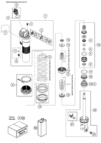 Shock Absorber Disassembled