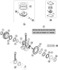Crankshaft, Piston