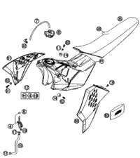 Tank, Seat, Cover
