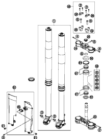 Front Fork, Triple Clamp