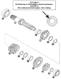 Transmission I - Main Shaft