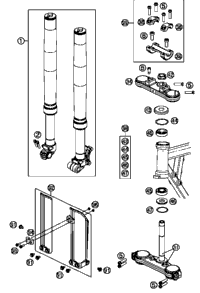 Front Fork, Triple Clamp
