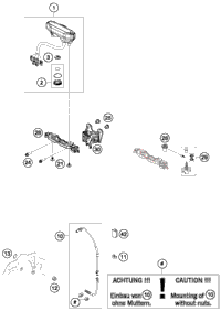 Instruments, Locking System