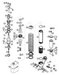Shock Absorber Wp Disassembled