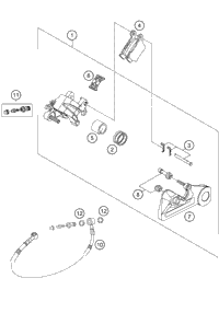 Rear Brake Caliper