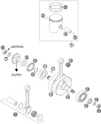 Crankshaft, Piston
