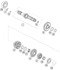 Transmission I - Main Shaft