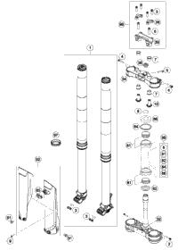 Front Fork, Triple Clamp