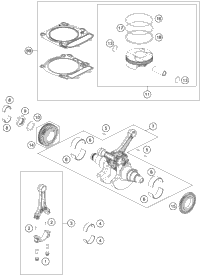 Crankshaft, Piston