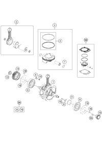 Crankshaft, Piston