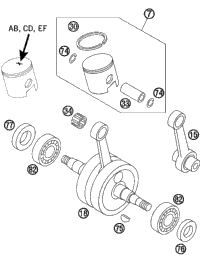 Crankshaft, Piston