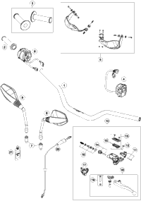 Handleber, Controls