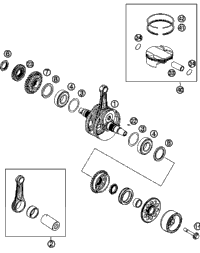 Crankshaft, Piston