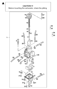 Carburetor Keihin Pwk 38