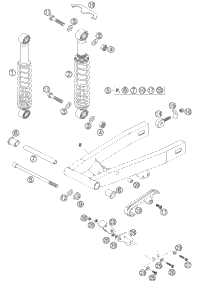 Swingarm, Shock Absorber